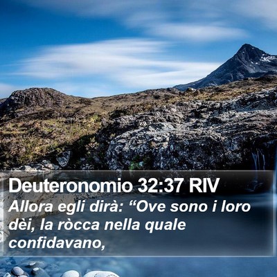 Deuteronomio 32:37 RIV Bible Verse Image