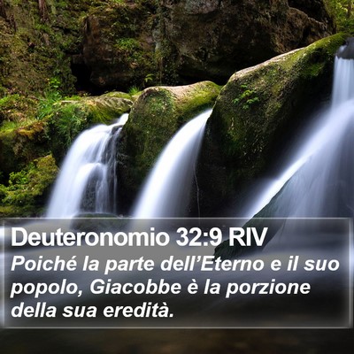 Deuteronomio 32:9 RIV Bible Verse Image