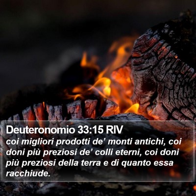 Deuteronomio 33:15 RIV Bible Verse Image