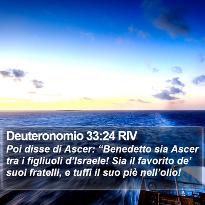 Deuteronomio 33:24 RIV Bible Verse Image
