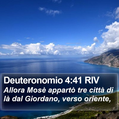 Deuteronomio 4:41 RIV Bible Verse Image