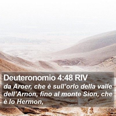 Deuteronomio 4:48 RIV Bible Verse Image