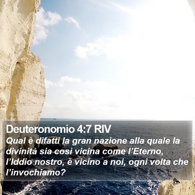 Deuteronomio 4:7 RIV Bible Verse Image