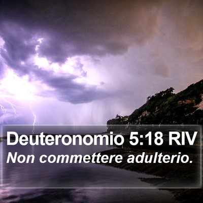 Deuteronomio 5:18 RIV Bible Verse Image
