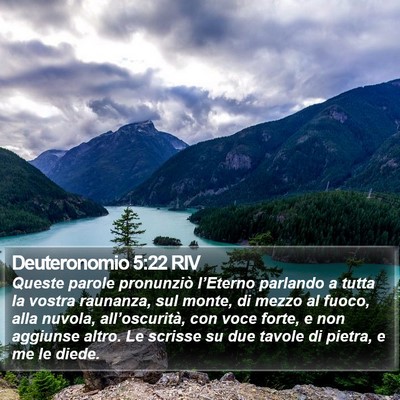 Deuteronomio 5:22 RIV Bible Verse Image
