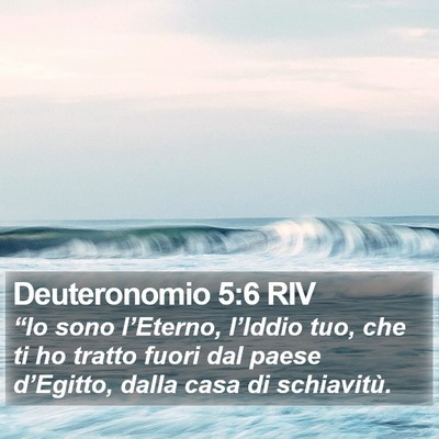 Deuteronomio 5:6 RIV Bible Verse Image