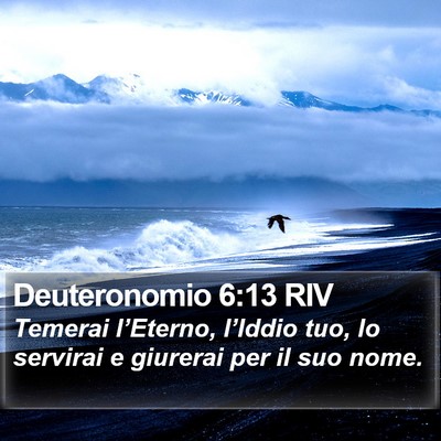 Deuteronomio 6:13 RIV Bible Verse Image