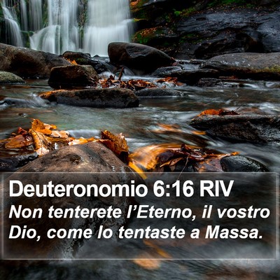 Deuteronomio 6:16 RIV Bible Verse Image