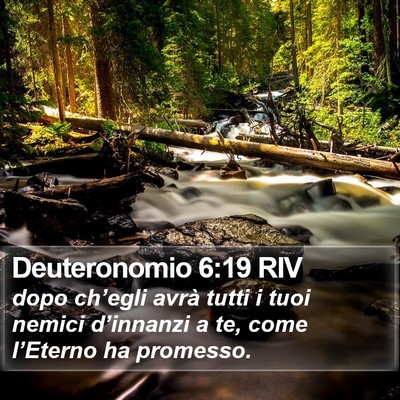 Deuteronomio 6:19 RIV Bible Verse Image