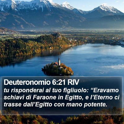 Deuteronomio 6:21 RIV Bible Verse Image