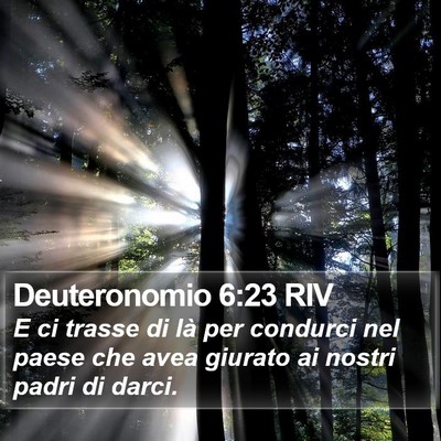 Deuteronomio 6:23 RIV Bible Verse Image