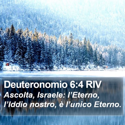 Deuteronomio 6:4 RIV Bible Verse Image