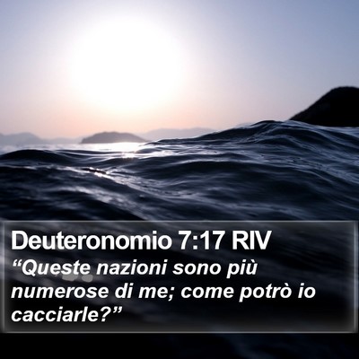 Deuteronomio 7:17 RIV Bible Verse Image
