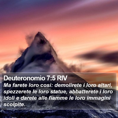 Deuteronomio 7:5 RIV Bible Verse Image