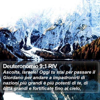 Deuteronomio 9:1 RIV Bible Verse Image