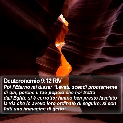 Deuteronomio 9:12 RIV Bible Verse Image