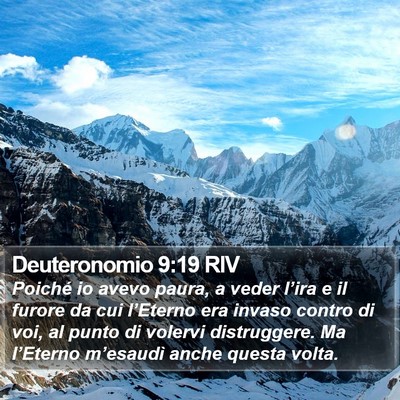 Deuteronomio 9:19 RIV Bible Verse Image