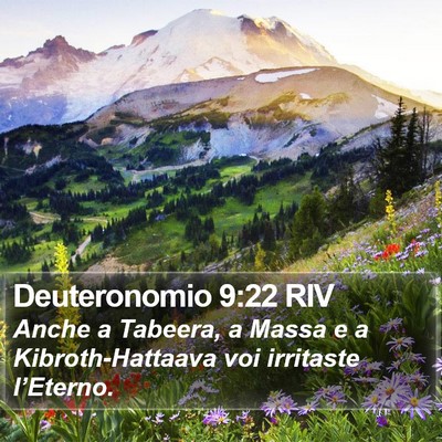 Deuteronomio 9:22 RIV Bible Verse Image