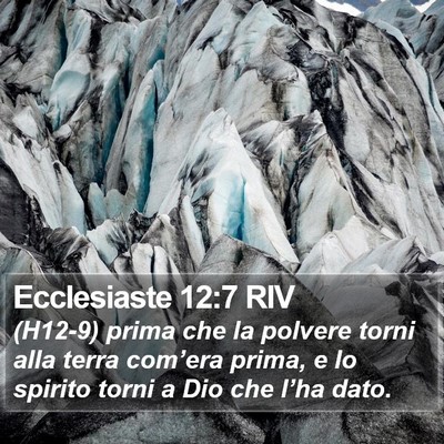 Ecclesiaste 12:7 RIV Bible Verse Image