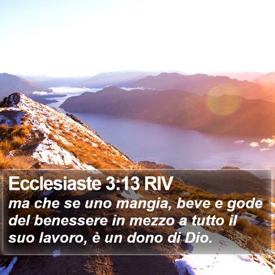 Ecclesiaste 3:13 RIV Bible Verse Image