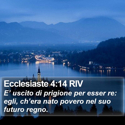 Ecclesiaste 4:14 RIV Bible Verse Image