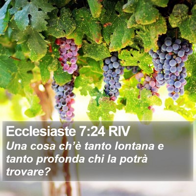 Ecclesiaste 7:24 RIV Bible Verse Image