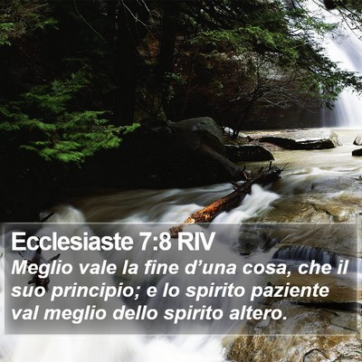 Ecclesiaste 7:8 RIV Bible Verse Image