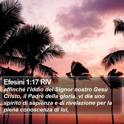 Efesini 1:17 RIV Bible Verse Image