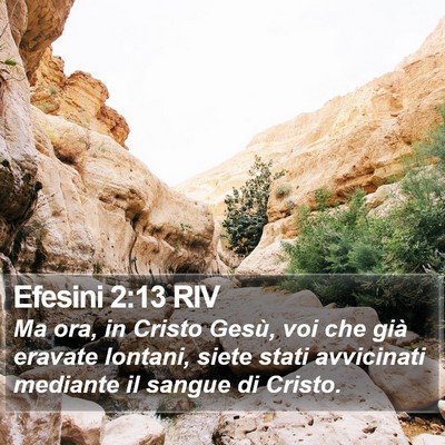 Efesini 2:13 RIV Bible Verse Image