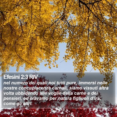 Efesini 2:3 RIV Bible Verse Image