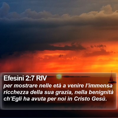 Efesini 2:7 RIV Bible Verse Image
