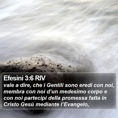 Efesini 3:6 RIV Bible Verse Image