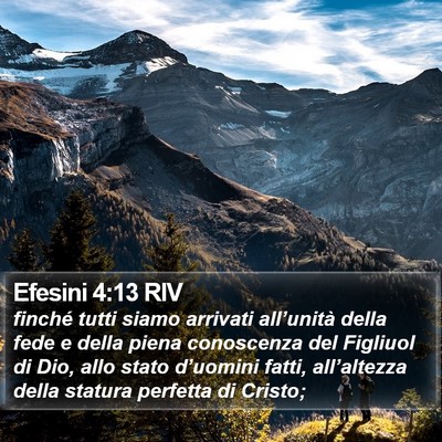 Efesini 4:13 RIV Bible Verse Image