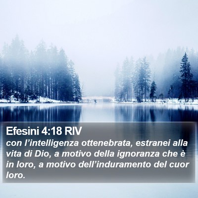 Efesini 4:18 RIV Bible Verse Image