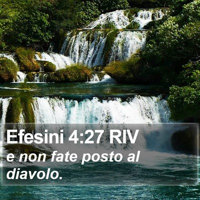 Efesini 4:27 RIV Bible Verse Image