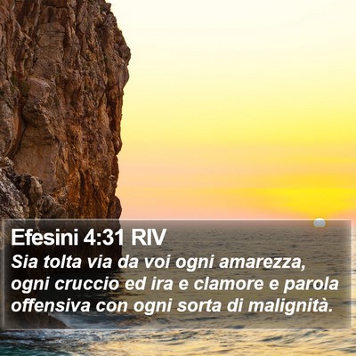Efesini 4:31 RIV Bible Verse Image