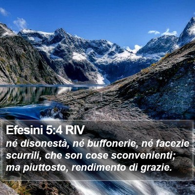 Efesini 5:4 RIV Bible Verse Image