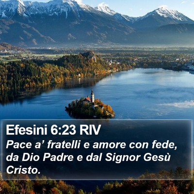 Efesini 6:23 RIV Bible Verse Image