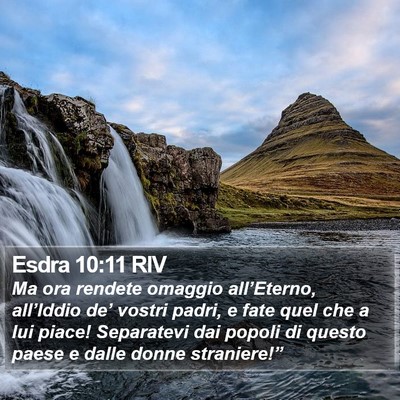 Esdra 10:11 RIV Bible Verse Image