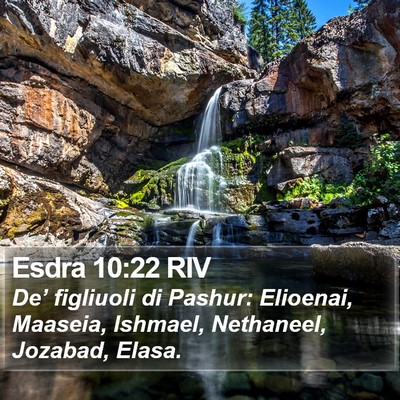 Esdra 10:22 RIV Bible Verse Image