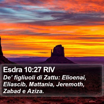 Esdra 10:27 RIV Bible Verse Image