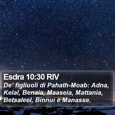 Esdra 10:30 RIV Bible Verse Image