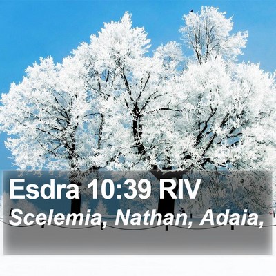 Esdra 10:39 RIV Bible Verse Image