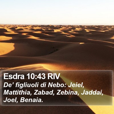 Esdra 10:43 RIV Bible Verse Image