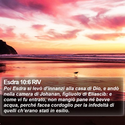 Esdra 10:6 RIV Bible Verse Image