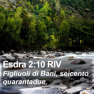 Esdra 2:10 RIV Bible Verse Image