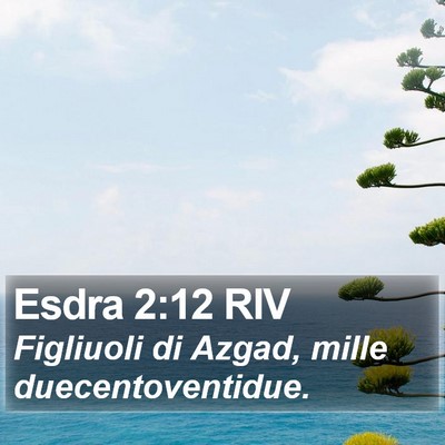 Esdra 2:12 RIV Bible Verse Image