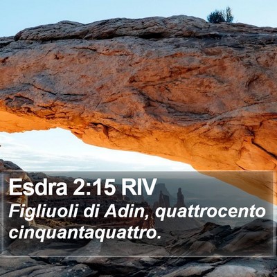 Esdra 2:15 RIV Bible Verse Image