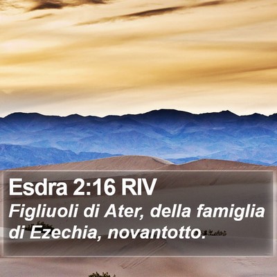 Esdra 2:16 RIV Bible Verse Image