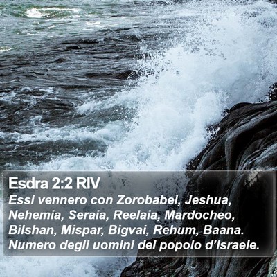 Esdra 2:2 RIV Bible Verse Image